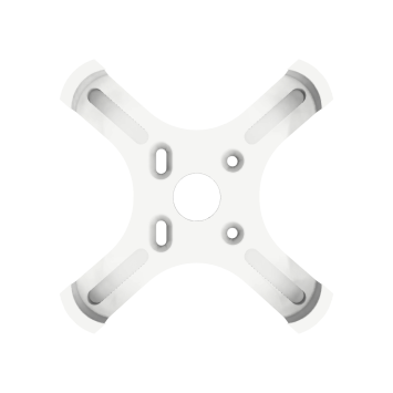 Wandhouder voor Unifi Express 7 / UX7 + voedingsadapter – muurbeugel voor gateway