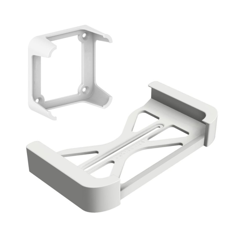 Wandhouder voor Unifi Cloud Gateway Fiber + voedingsadapter – muurbeugel voor gateway Wandhouder voor Unifi Cloud Gateway Fiber + voedingsadapter – muurbeugel voor gateway