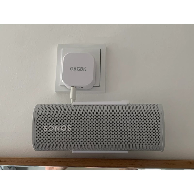 Horizontale wandhouder voor Sonos Roam / Roam 2 – muurbeugel voor speaker Horizontale wandhouder voor Sonos Roam / Roam 2 – muurbeugel voor speaker