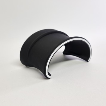 Wandhouder voor hoofdtelefoon – headset hanger met vakjes voor USB en geheugenkaart