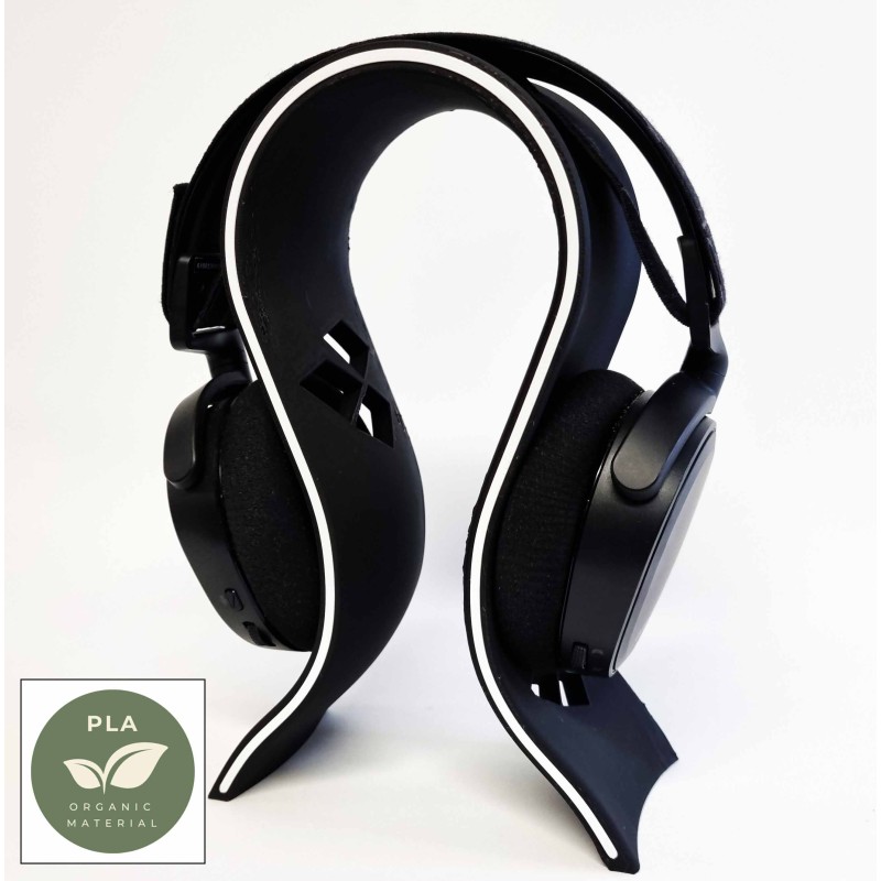 Hoofdtelefoonstandaard – desk stand voor headset of koptelefoon Hoofdtelefoonstandaard – desk stand voor headset of koptelefoon