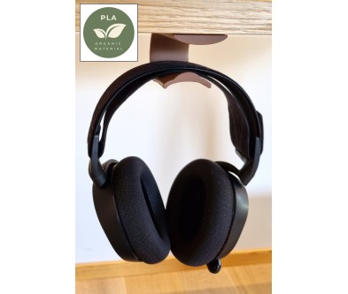 Koptelefoonhouder voor onder bureau / plank