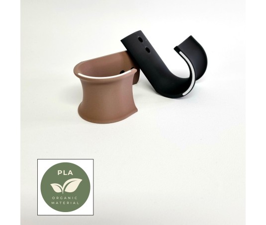 Krok “FAT HOOK” – stevige wandhaak voor kabels, tassen en accessoires