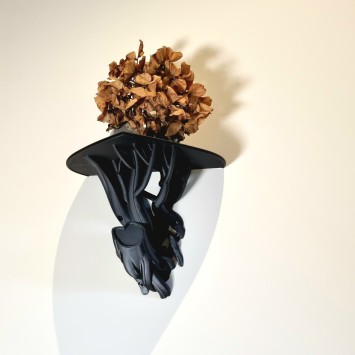 Wandplank “Branch Shelf” – sculpturale design plank