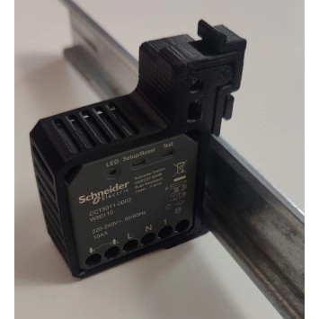 Schneider Wiser switch och dimmer modul DIN-Fäste