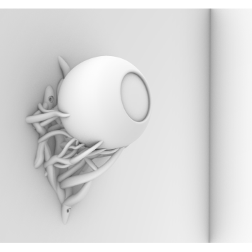 Entangle wandhouder voor HomePod mini – design muurbeugel voor speaker