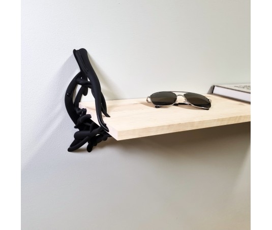 Entangle plankdrager – design console voor wandplank