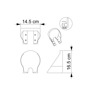Wandhouder voor Audio Pro A10 / G10 – muurbeugel voor speaker