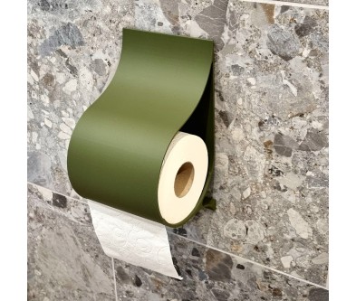 Toiletrolhouder “Drop” – design papierhouder voor badkamer of toilet