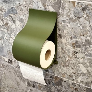 Toiletrolhouder “Drop” – design papierhouder voor badkamer of toilet