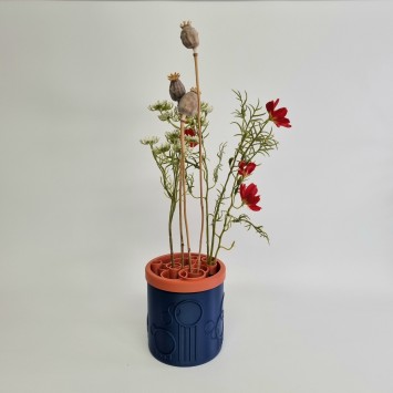 Bloempot “Circle Pot” – design pot voor droogbloemen