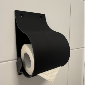 Toiletrolhouder “Drop” – design papierhouder voor badkamer of toilet