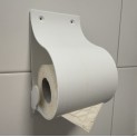Toiletrolhouder “Drop” – design papierhouder voor badkamer of toilet