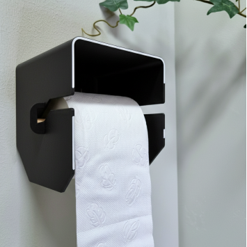 Tech papierhouder – retro design toiletrolhouder of keukenrolhouder