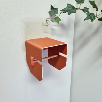 Tech papierhouder – retro design toiletrolhouder of keukenrolhouder