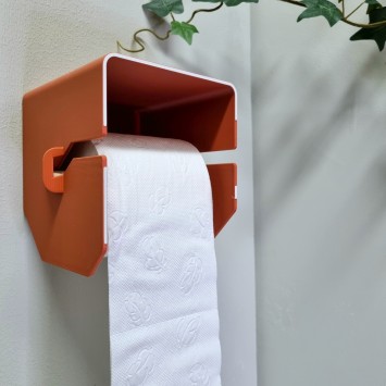 Tech papierhouder – retro design toiletrolhouder of keukenrolhouder