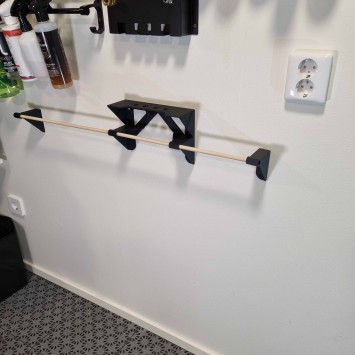 Sprayflessenhouder / penselenhouder – wandopberging voor car detailing