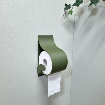 Toiletrolhouder “Drop” – design papierhouder voor badkamer of toilet