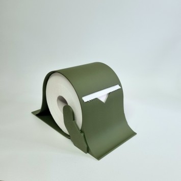 Toiletrolhouder “Drop” – design papierhouder voor badkamer of toilet