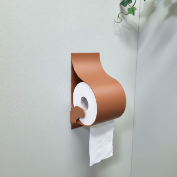 Toiletrolhouder “Drop” – design papierhouder voor badkamer of toilet