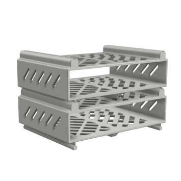 Mini rack voor UniFi netwerkapparatuur – modulair stapelrack