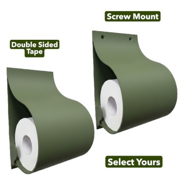 Toiletrolhouder “Drop” – design papierhouder voor badkamer of toilet