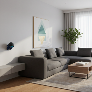 Amazon Echo Dot 5 Space Drone wandhouder