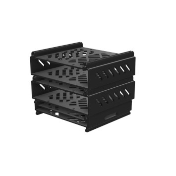 Mini rack voor netwerkapparatuur – modulair stapelrack