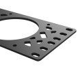10 inch rack-ventilatorpaneel voor 2 × 80 mm ventilatoren