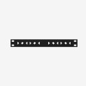 10" Rack-Ventilatorhouder voor 120–140 mm Ventilatoren