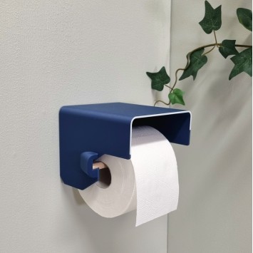 Tech papierhouder – retro design toiletrolhouder of keukenrolhouder