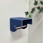 Tech papierhouder – retro design toiletrolhouder of keukenrolhouder