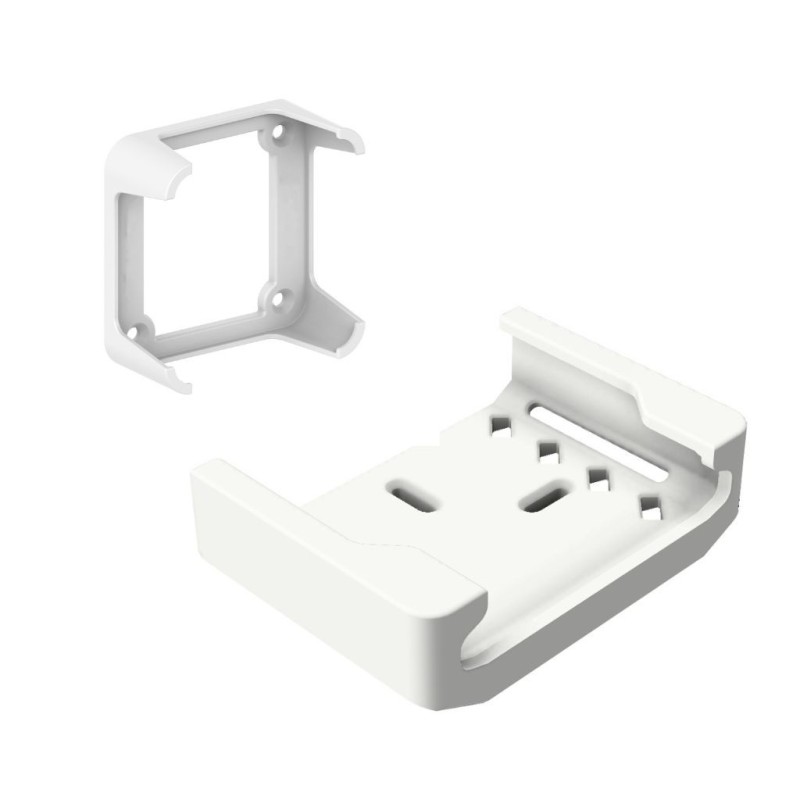 Wandhouder voor Unifi Cloud Gateway Ultra / Gateway Max + adapterhouder – muurbeugel voor gateway