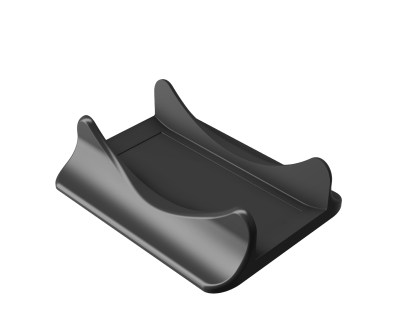 Verticale standaard voor Mac Mini M4 – ruimtebesparende houder voor desktop