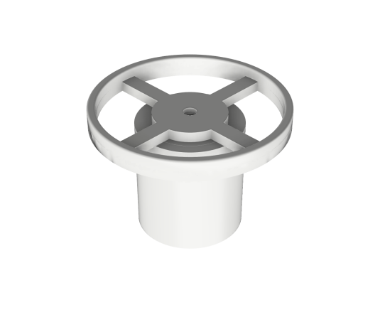 Buisbeugel voor Netatmo regen- en windsensor (40 mm) – stevige paalhouder voor weerstation