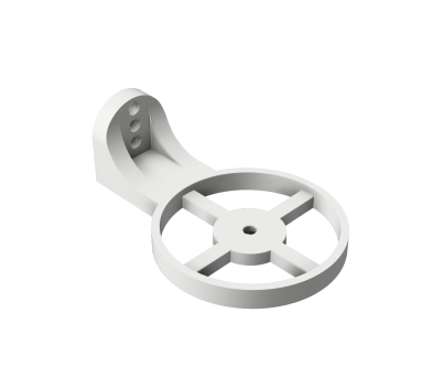 Muurbeugel voor Netatmo regen- en windsensor – wandhouder voor weerstation