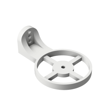 Muurbeugel voor Netatmo regen- en windsensor – wandhouder voor weerstation