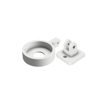 Verstelbare wandhouder voor Netatmo weerstation en camera – flexibele muurbeugel