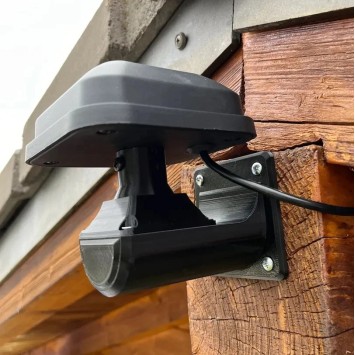 90° muurhouder voor Segway Navimow GPS-antenne – stevige hoekbeugel voor robotmaaier GPS