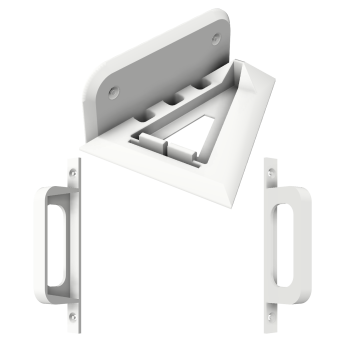 Starlink router Gen.1 + netadapter muurbeugel