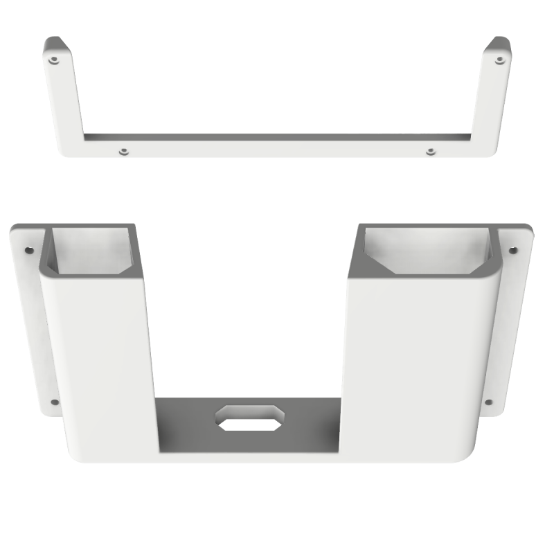 Starlink Gen.3 router + nätadapter muurbeugel