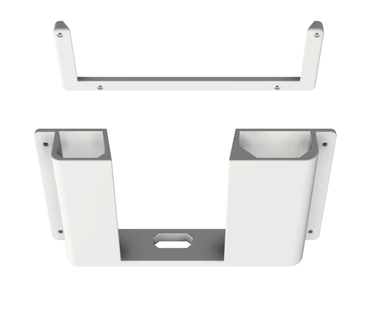 Wandhouder voor Starlink router Gen 3 met voedingsadapter – muurbeugel voor internetinstallatie