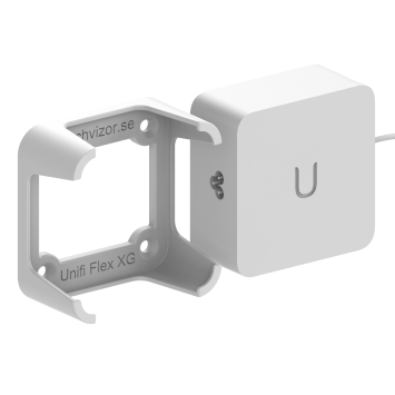 Wandhouder voor Unifi PSU van USW Flex XG 10GbE – adapterhouder voor voeding