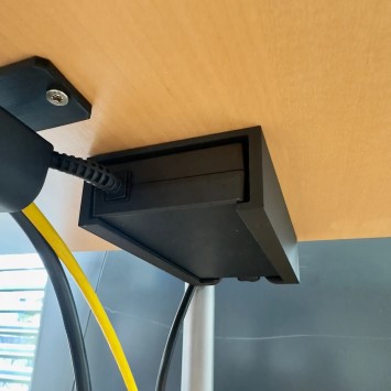 Houder voor stroomadapter van HP G5 dock – adapterbeugel voor dockingstation voeding